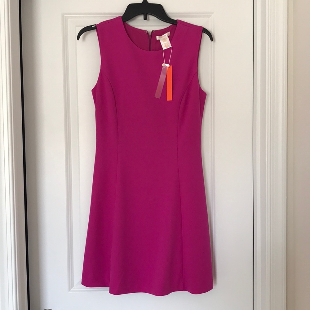 NWT Esley Collection magenta cocktail dress